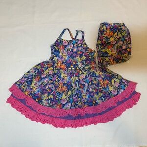 NIB Oh Shana! Floral Spring Dress Sz 2/3
